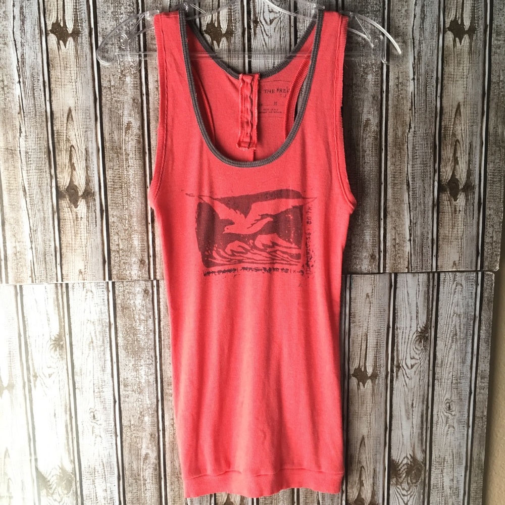 Free People Raw Edge Tank Top